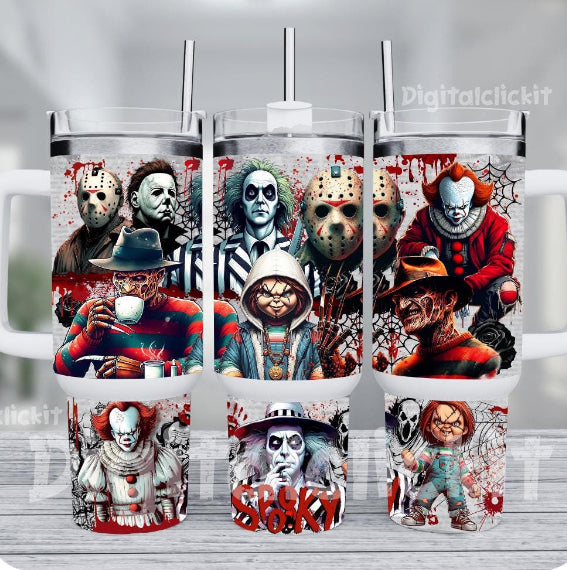 40oz horror wrap