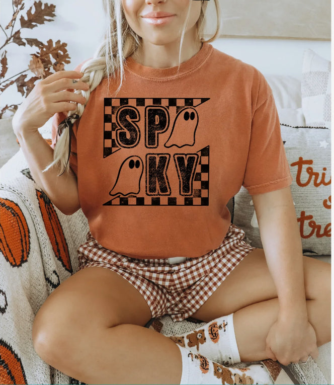 Spooky checkered