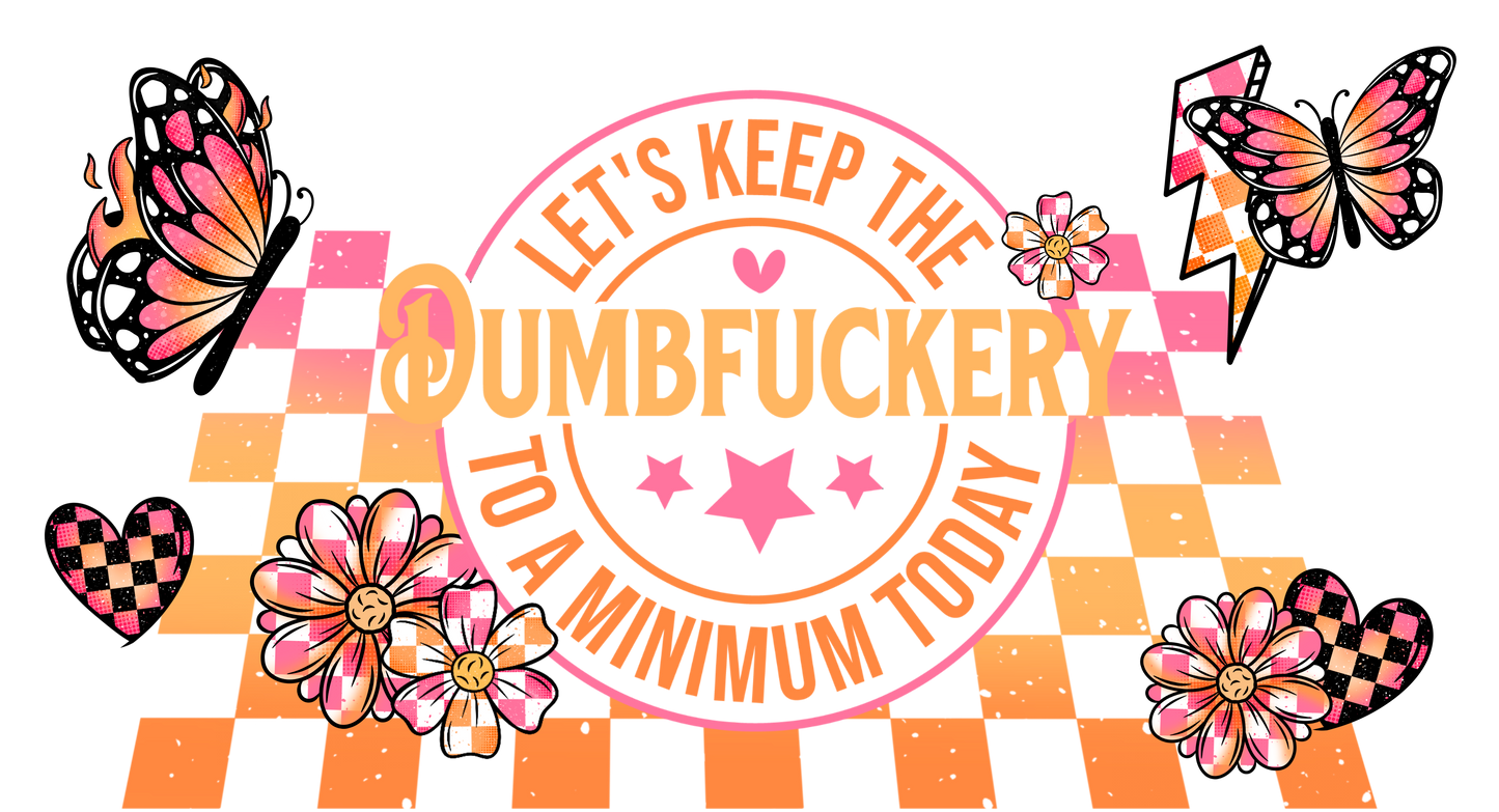Let's keep the dumbfuckery 16oz wrap