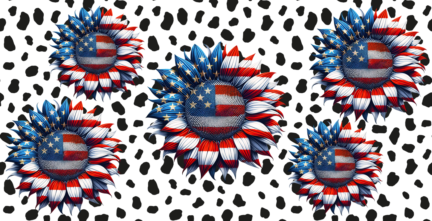 American Sunflower 16oz wrap