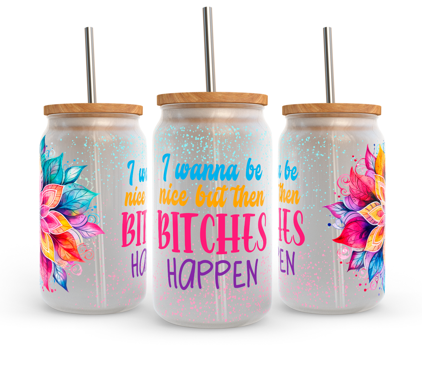I want to be nicem 16 oz wrap
