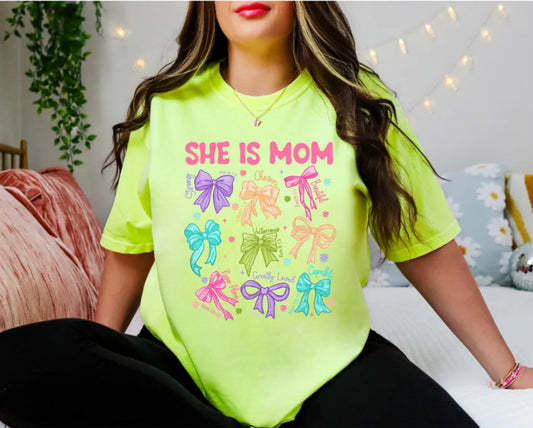 She is mom