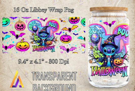 16oz Halloween alien