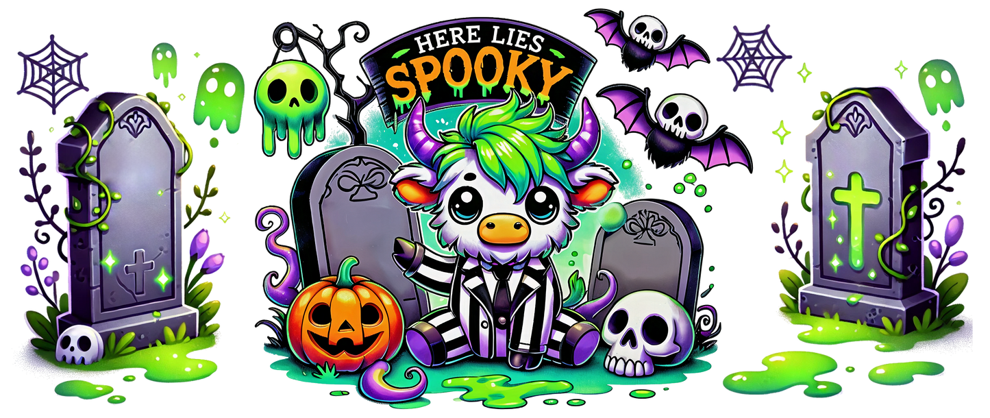 Spooky 16oz wrap