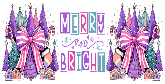 Merry and Bright 16 oz uvdtf wrap