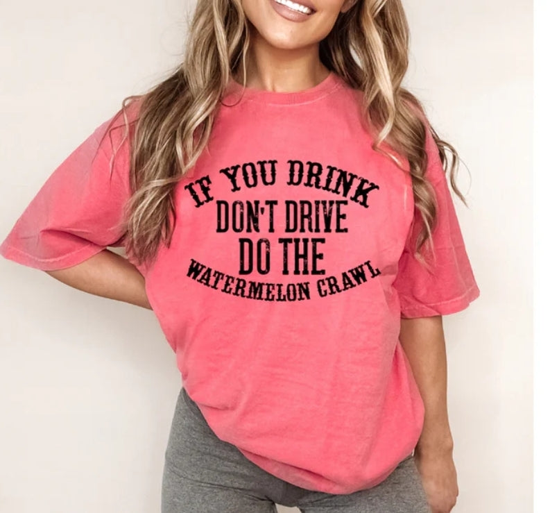 If you drink don't drive