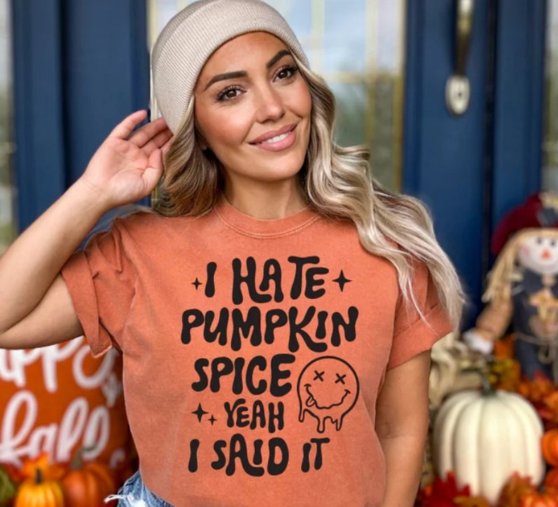 I hate pumpkin spice.