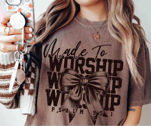 Made to worship