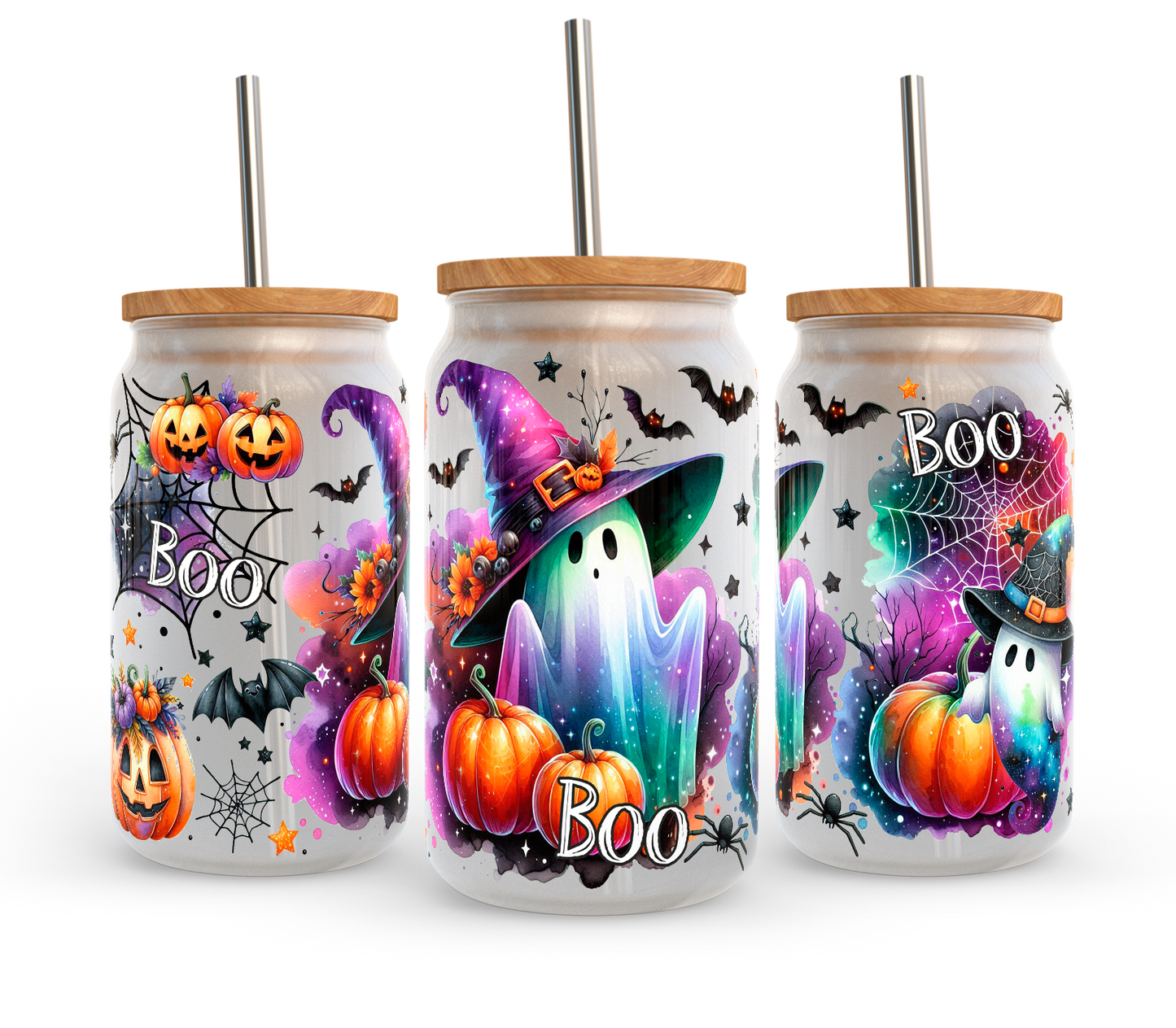 Ghost Boo Wrap 16oz